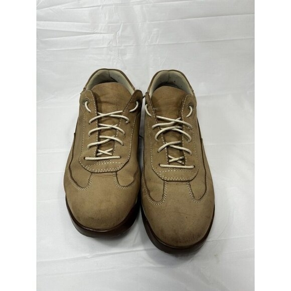 Rockport women’s Size 10 Comfort Walking Leather Tan Shoes Lace Up - Picture 4 of 9